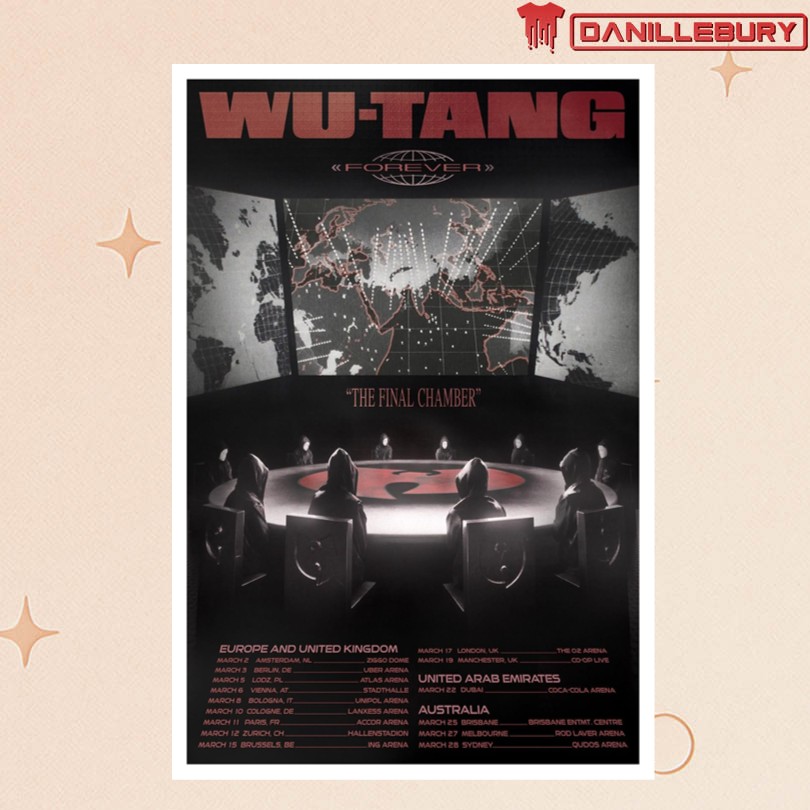 Wu Tang Clan The Final Chamber 2026 Poster