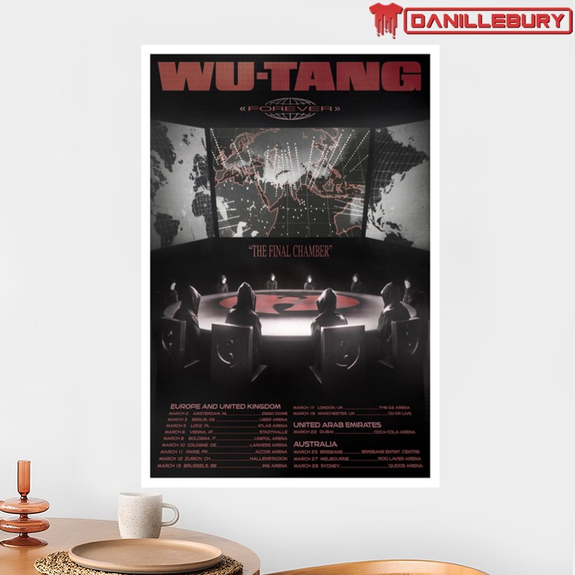 Wu Tang Clan The Final Chamber 2026 Poster - Image 2