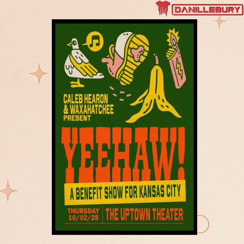 Yeehaw Oct 2 2025 Benefit Show Poster