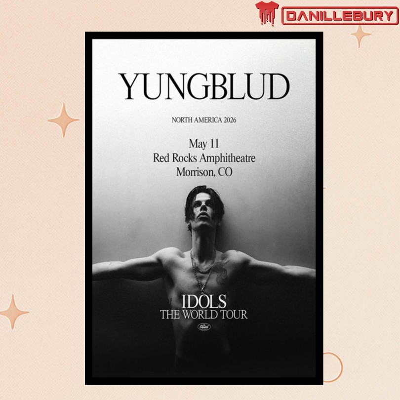 Yungblud May 11 2026 Red Rocks Morrison CO Poster
