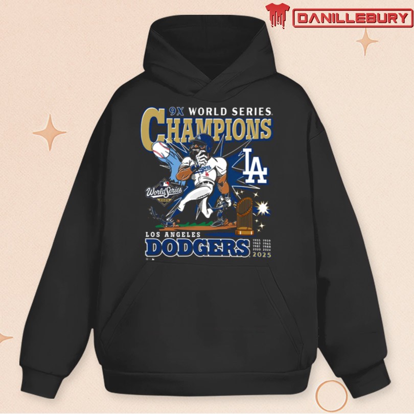 2025 World Series Champions '47 Franklin Los Angeles Dodgers Shirt - Image 2
