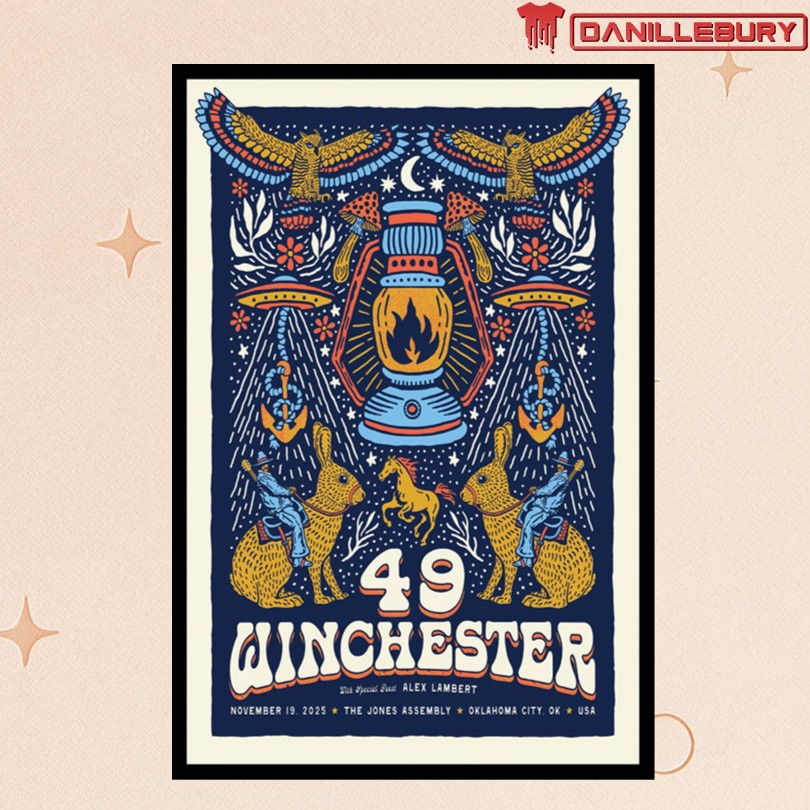 49 Winchester Oklahoma City November 19 2025 Event Poster