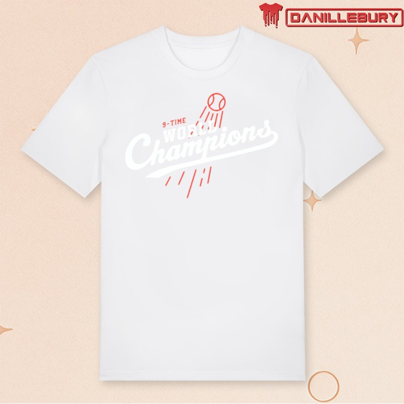 9 Time LA World Champions 2025 T-Shirt
