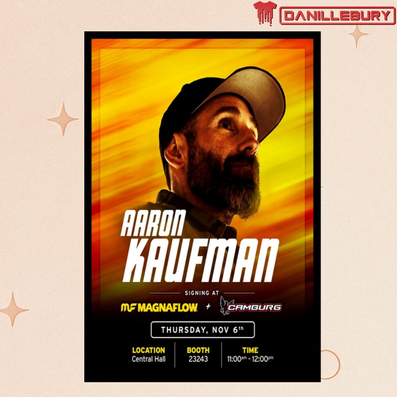 Aaron Kaufman November 6 2025 Las Vegas Nevada Concert Poster