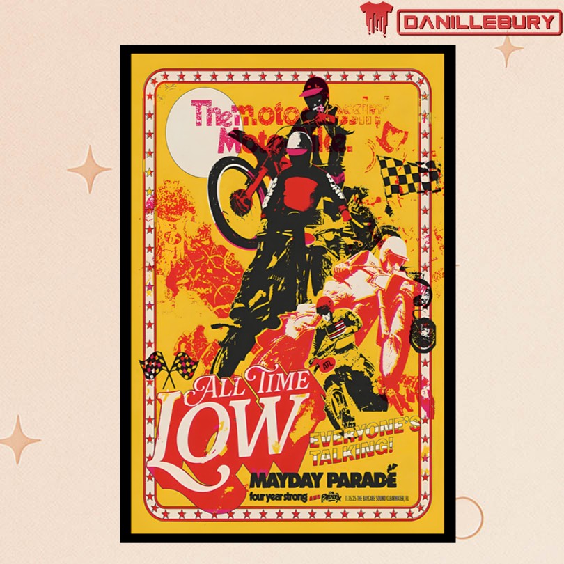All Time Low Nov 15 2025 The BayCare Sound Clearwater FL Poster