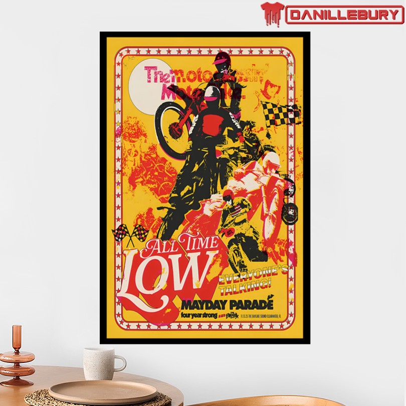All Time Low Nov 15 2025 The BayCare Sound Clearwater FL Poster - Image 2
