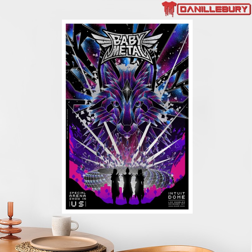 Babymetal Los Angeles November 1st 2025 Poster - Image 2