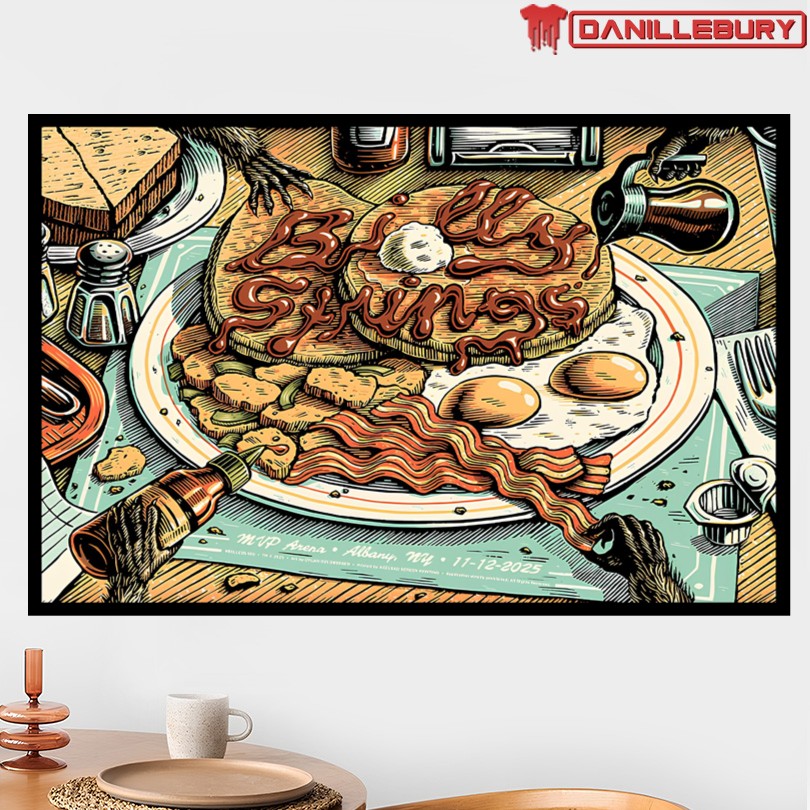 Billy Strings The MVP Arena Albany New York 11 12 2025 Tour Poster - Image 2