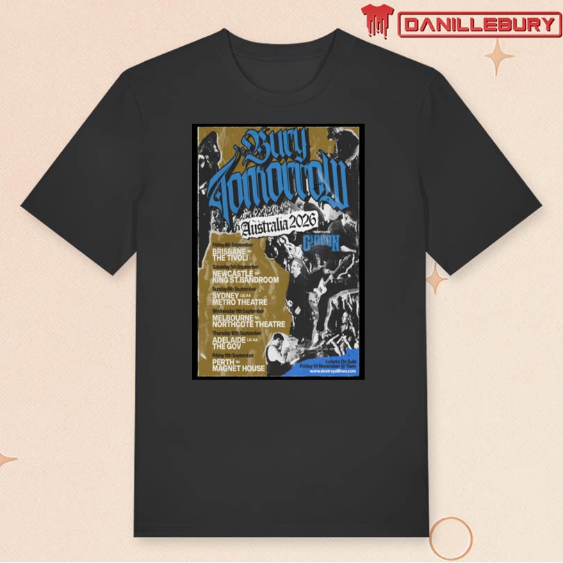 Bury Tomorrow Attention Australia 2026 Poster - Image 3