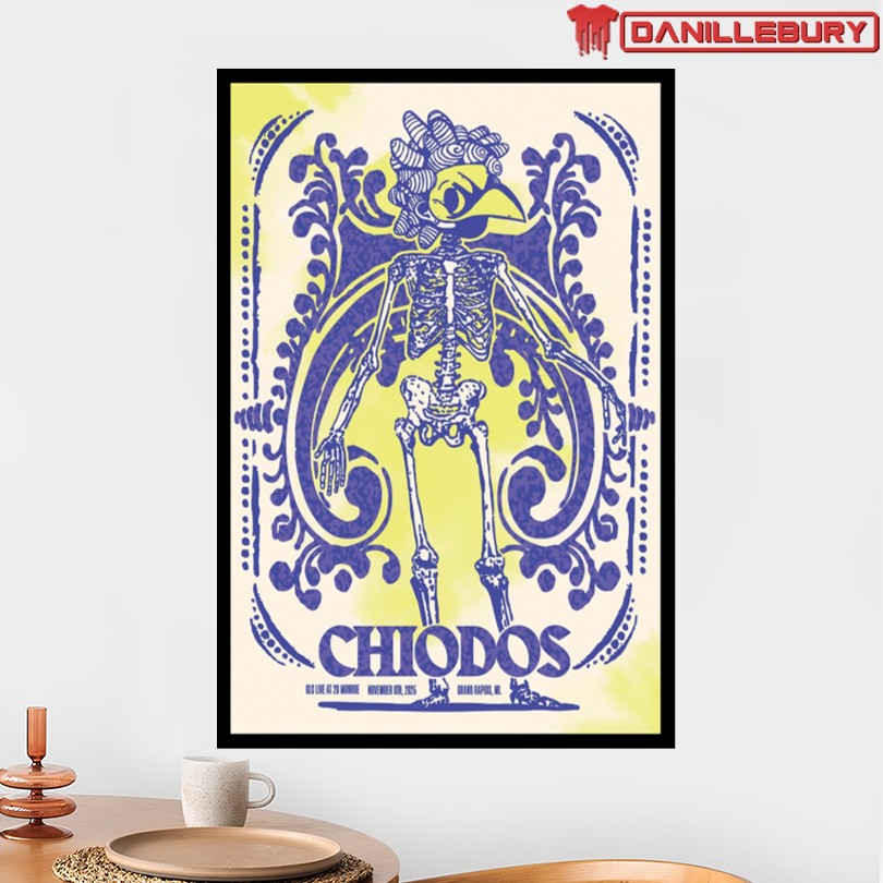 Chiodos Michigan Nov 6 2025 Poster - Image 2