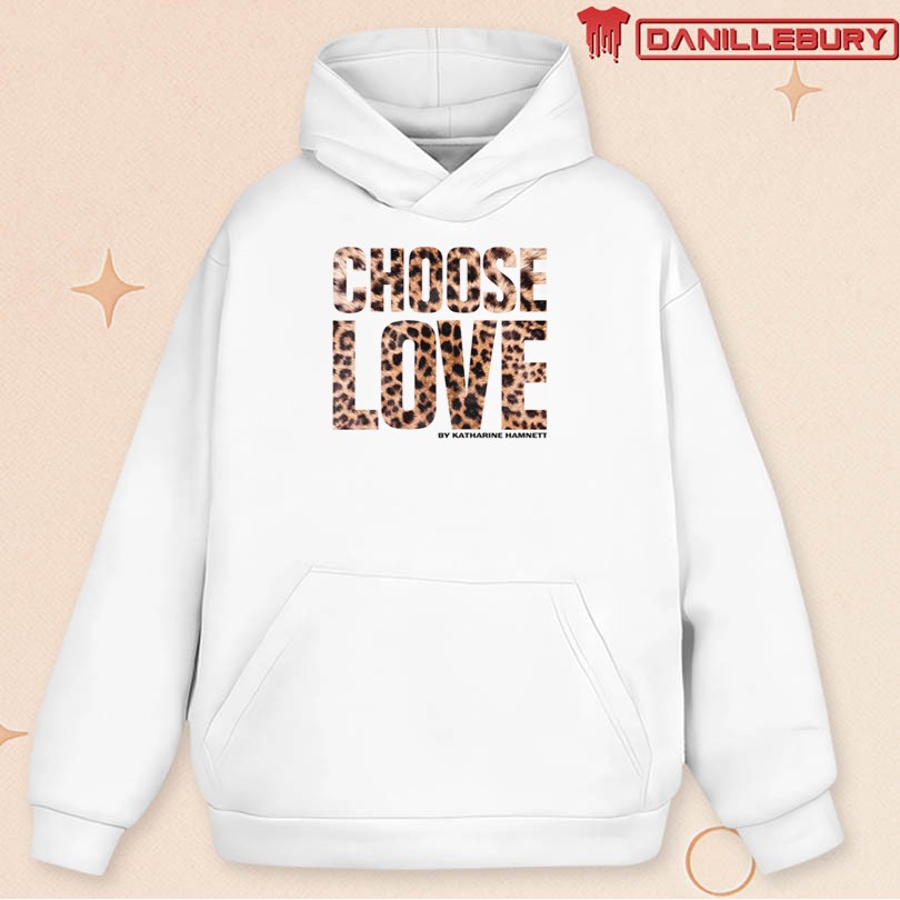 Choose Love Leopard Print T-Shirt 2025 - Image 2