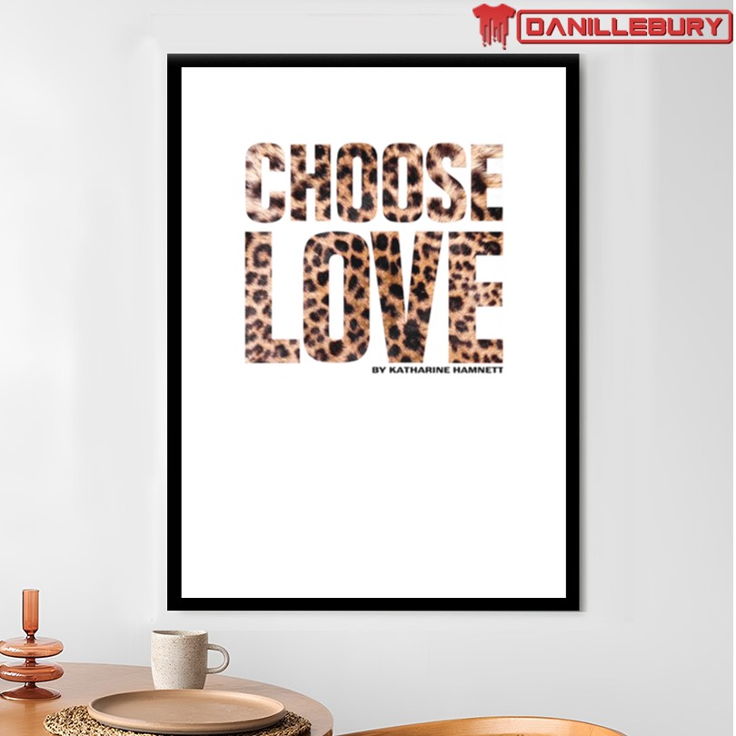 Choose Love Leopard Print T-Shirt 2025 - Image 4