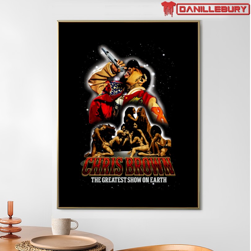 Chris Brown The Greatest Show On Earth T-Shirt - Image 4