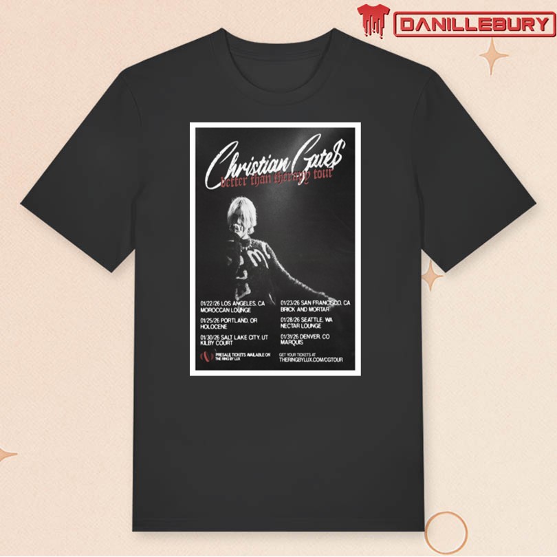 Christian Gate Better Than Therapy 2026 Tour Poster - Image 3