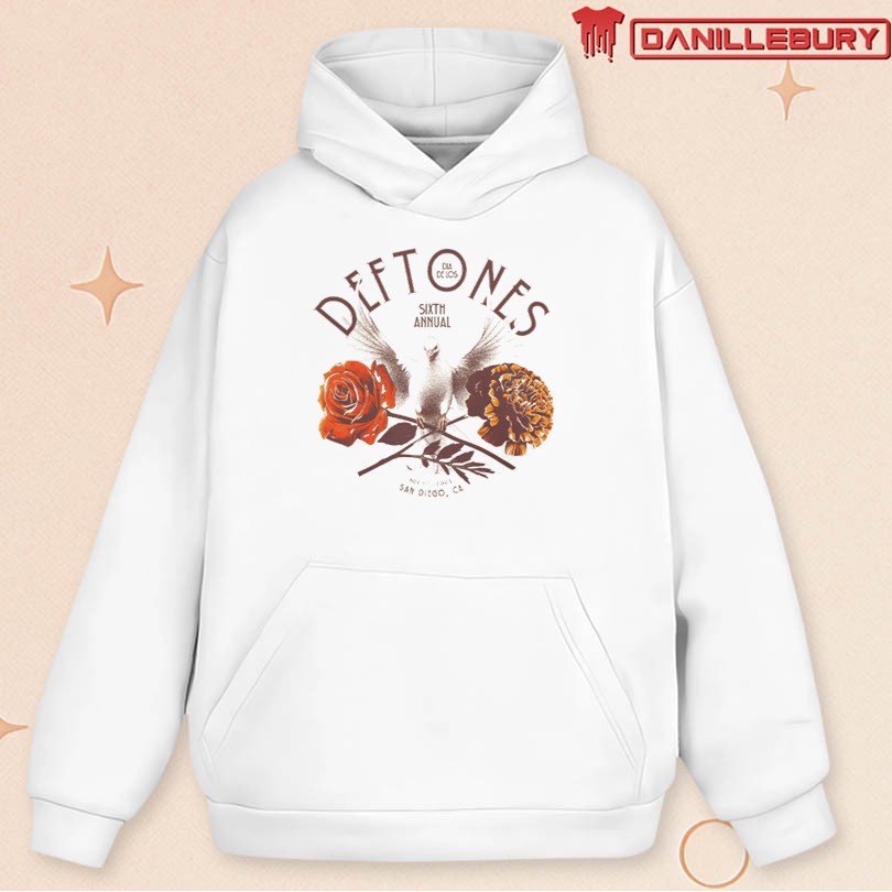Deftones Floral Dove Merch - Image 2