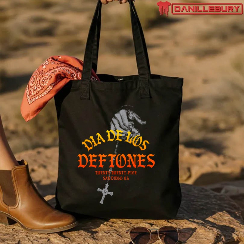 Deftones Ombre Rosary Shirt - Image 3