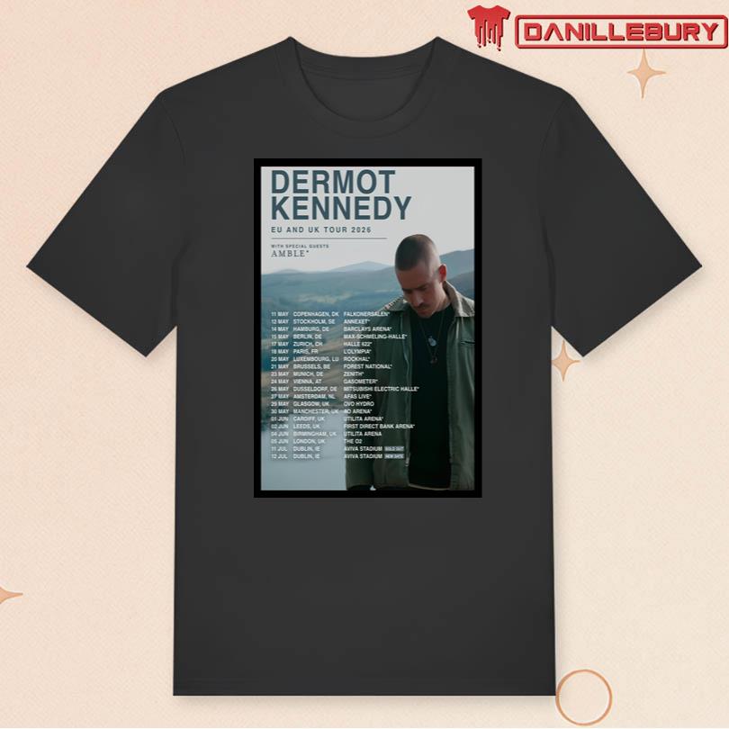 Dermot Kennedy EU & UK Tour May 2026 Poster - Image 3