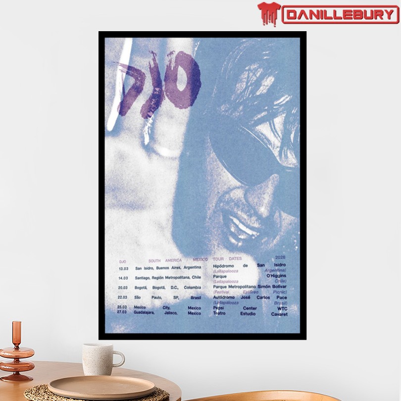 Djo 2026 Mexico Tour Dates Poster - Image 2