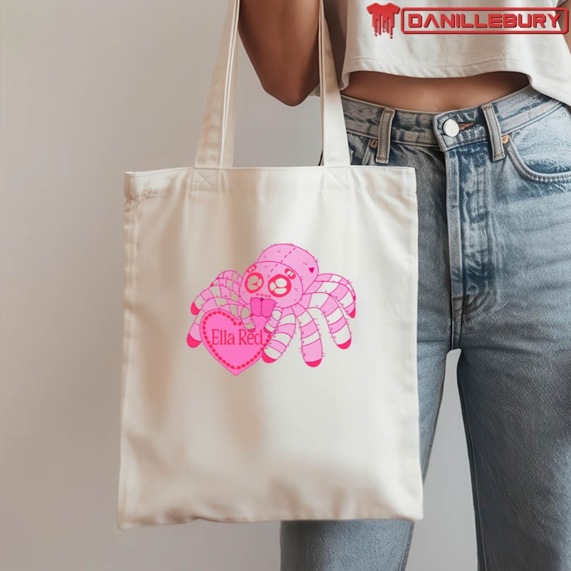 Ella Red Spider Baby Tee - Image 3