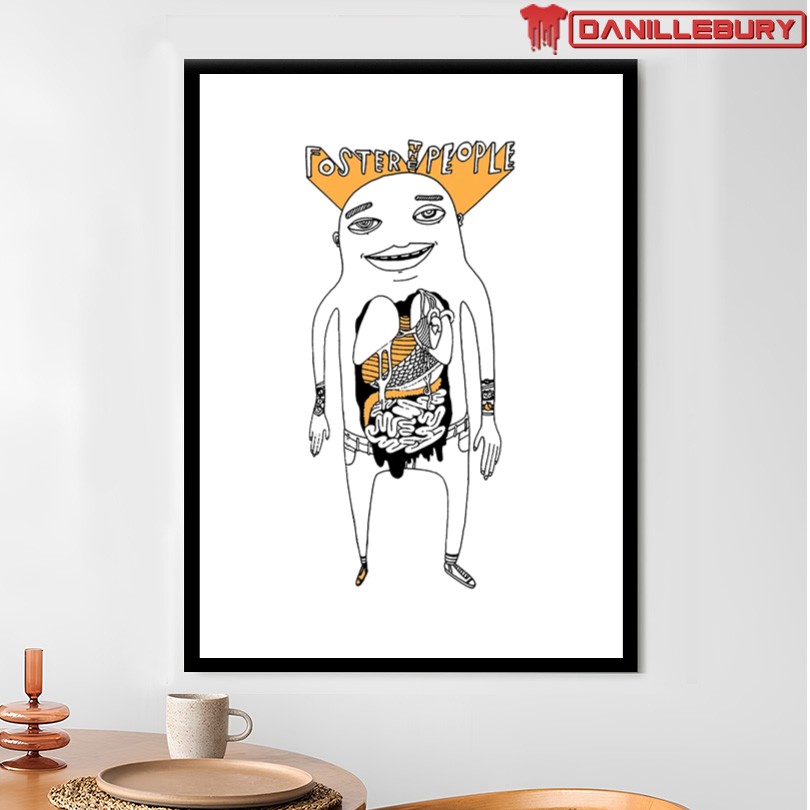 Foster The People Yellow Organ Tee - Image 4