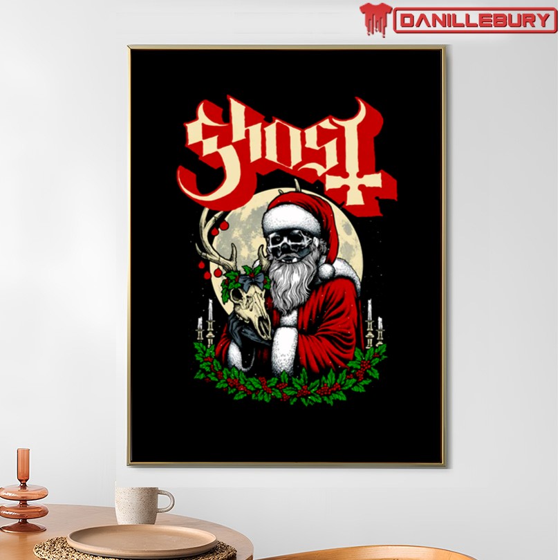 Ghost The Band Father Christmas Tee - Image 4