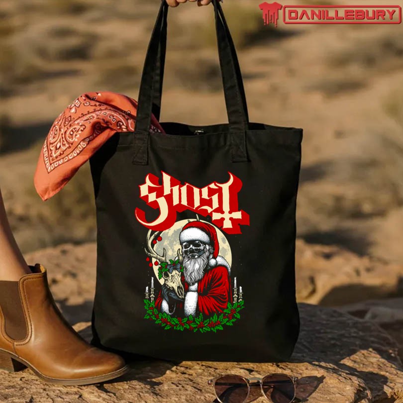 Ghost The Band Father Christmas Tee - Image 3