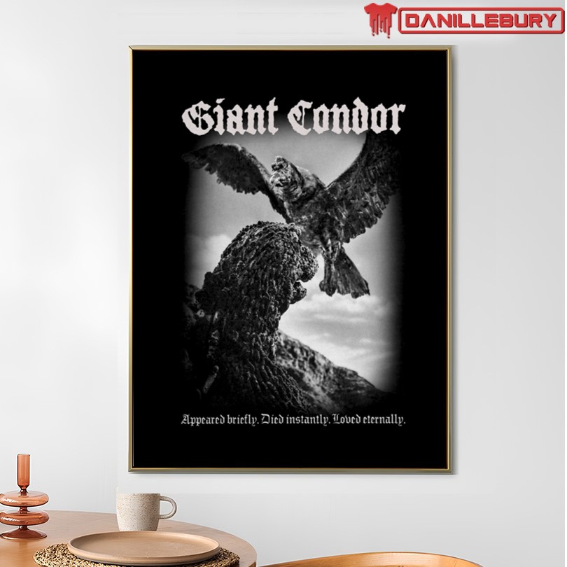 Godzilla Giant Condor Vintage Shirt - Image 4