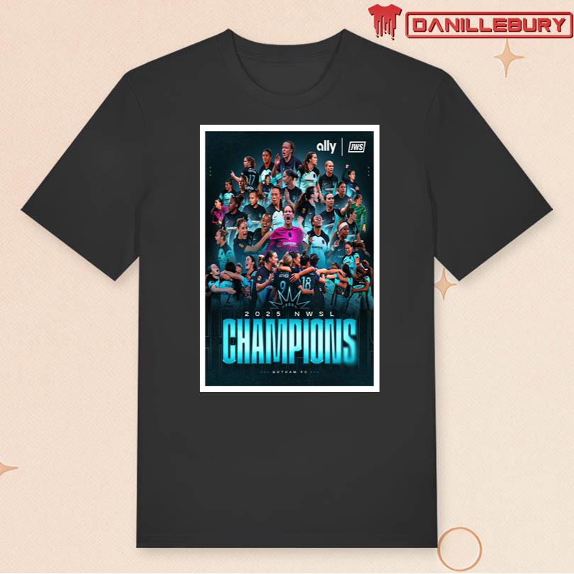Gotham FC 2025 NWSL Champions Poster - Image 3