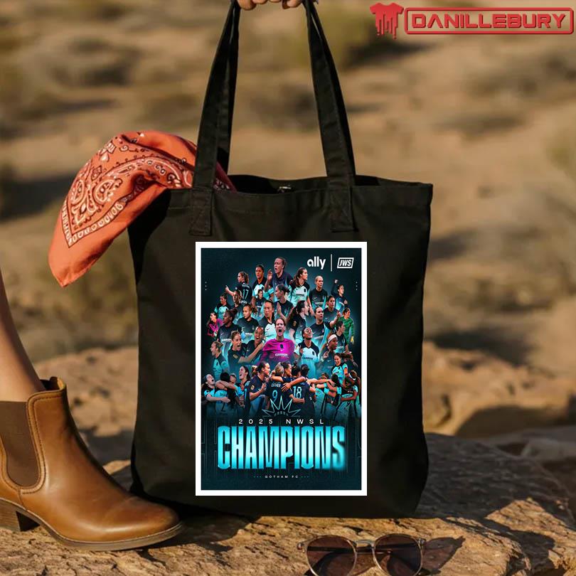 Gotham FC 2025 NWSL Champions Poster - Image 4