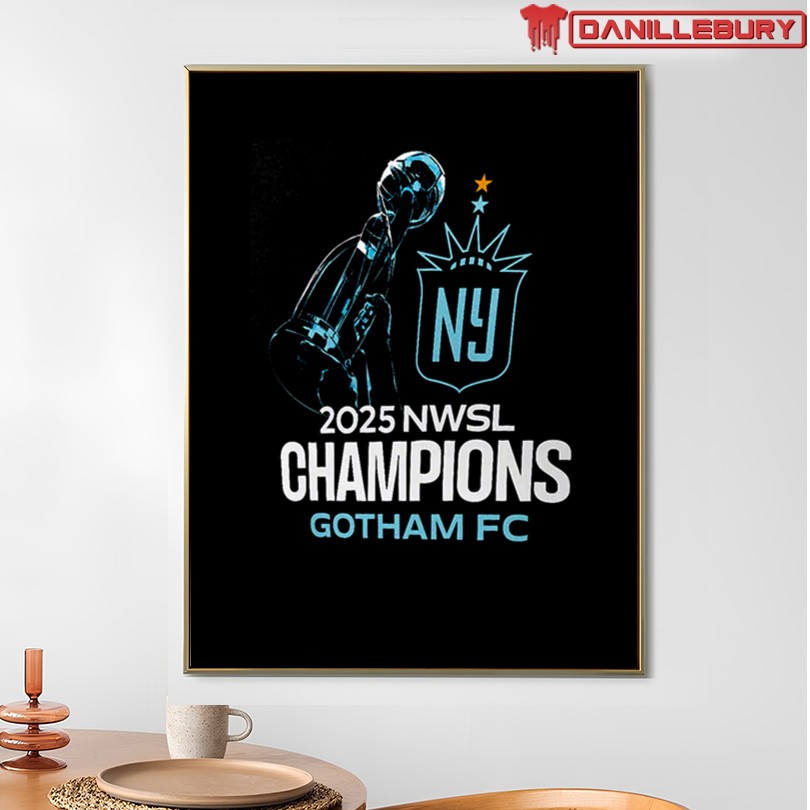 Gotham FC 2025 NWSL Champions Shirt - Image 4