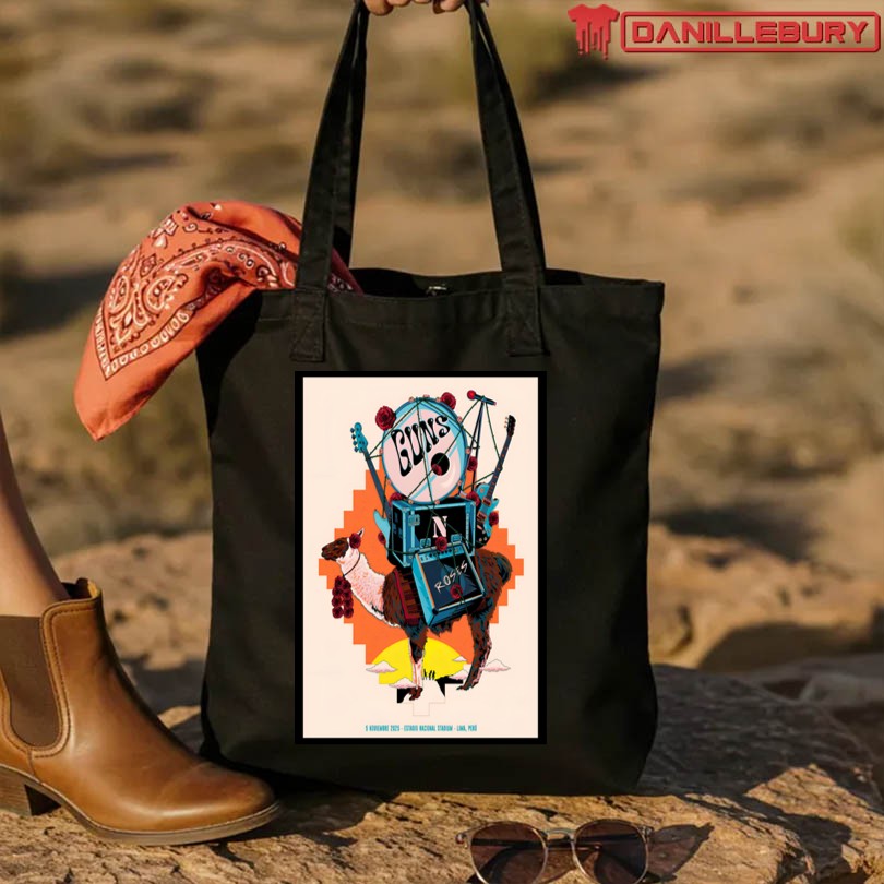 Guns N Roses Estadio Nacional Nov 5 2025 Event Poster - Image 4