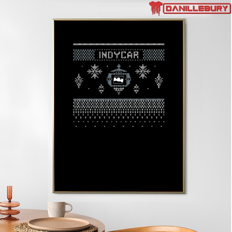 Indycar Holiday Christmas T-Shirt - Image 4