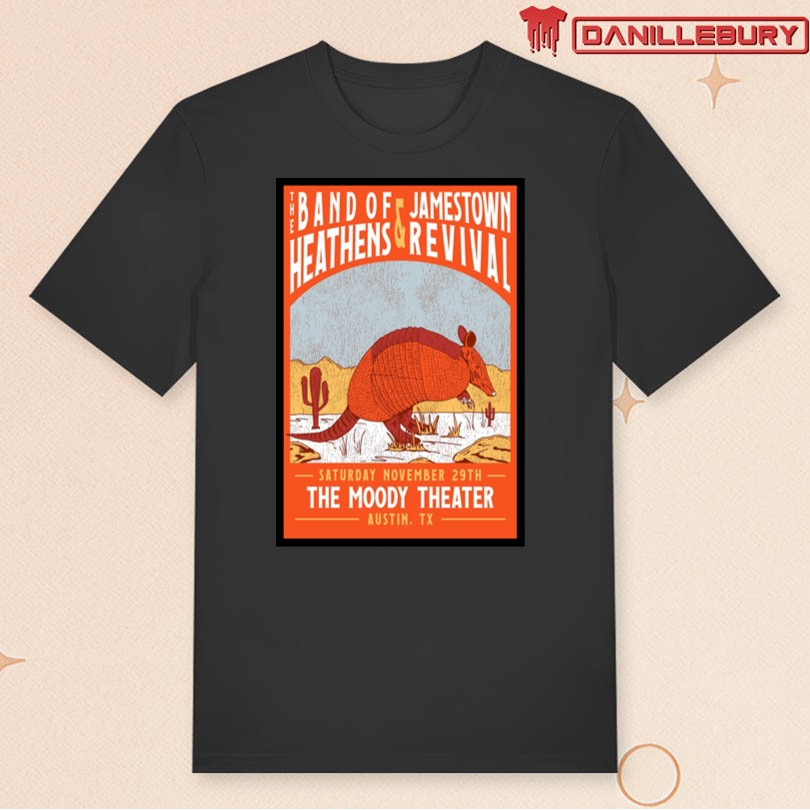 Jamestown Revival & The Band Of Heathens Nov 29 2025 The Moody Theater Austin TX Poster - Image 3
