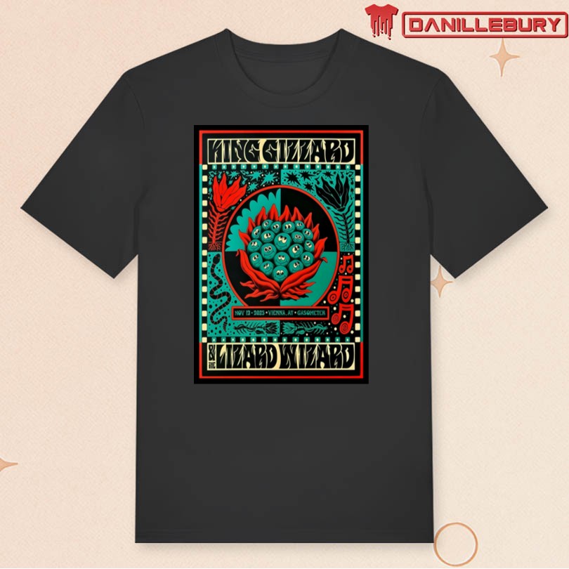 King Gizzard & The Lizard Wizard Nov 12 2025 Gasometers Vienna Poster - Image 3