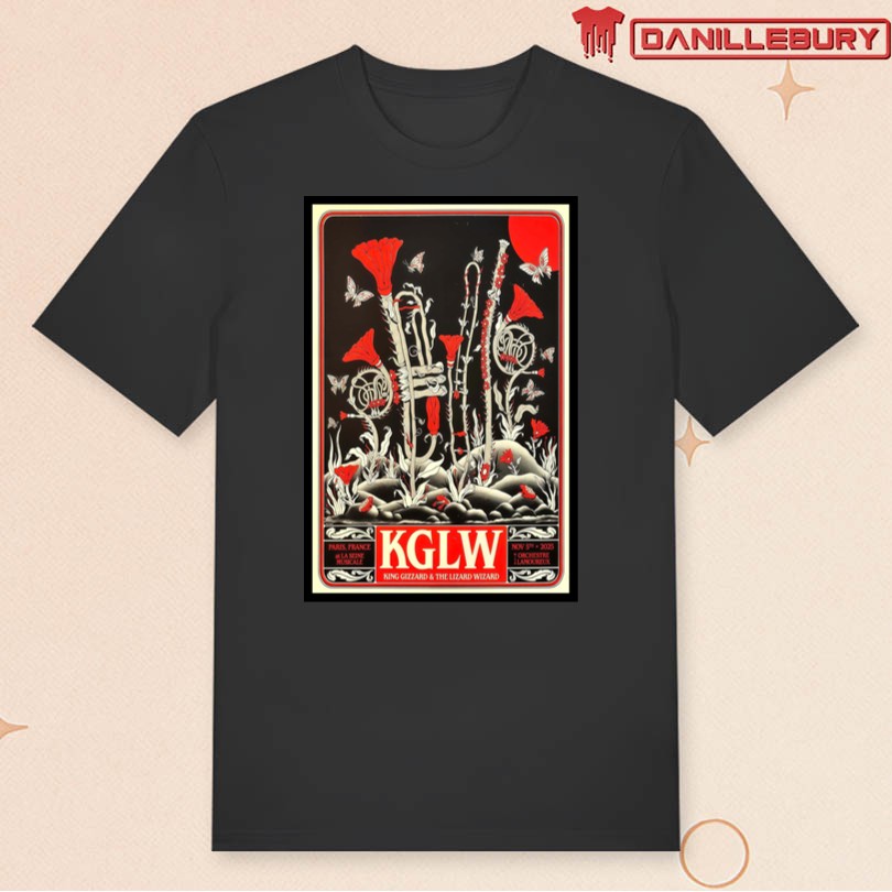 King Gizzard & The Lizard Wizard Paris FR November 5 2025 Show Poster - Image 3