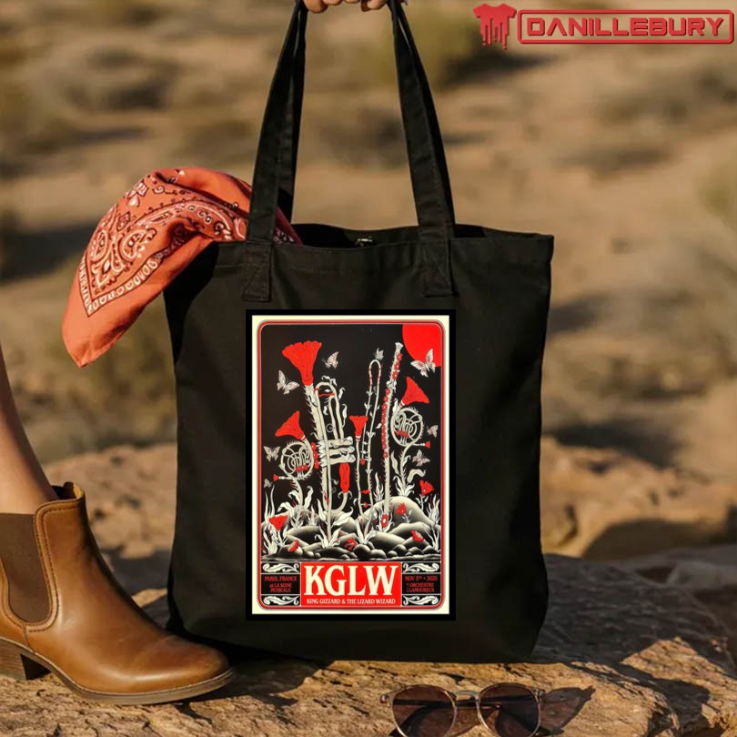 King Gizzard & The Lizard Wizard Paris FR November 5 2025 Show Poster - Image 4