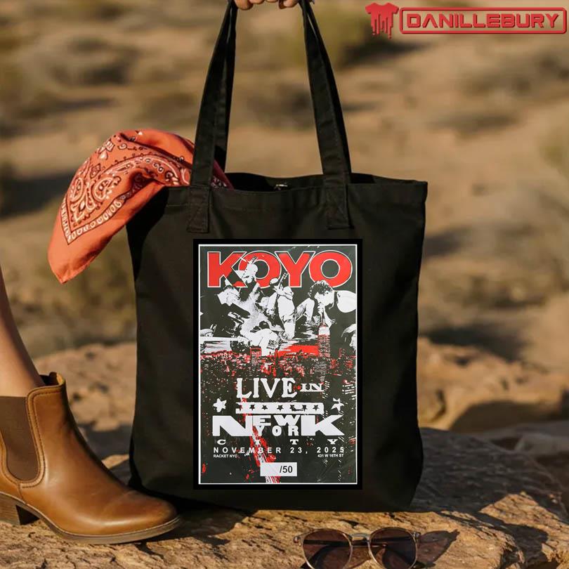 Koyo Nov 23 2025 Racket NYC New York NY Poster - Image 4