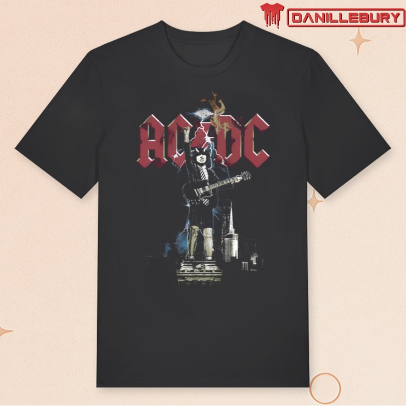 Limited ACDC Angus Young Design T-Shirt