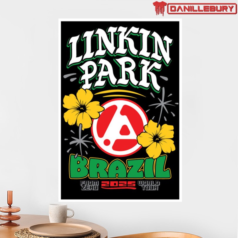 Linkin Park Brazil November 2025 Poster - Image 2