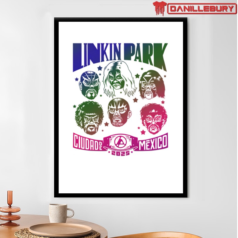 Linkin Park x CMLL Wrestling Show 2025 Merch - Image 4
