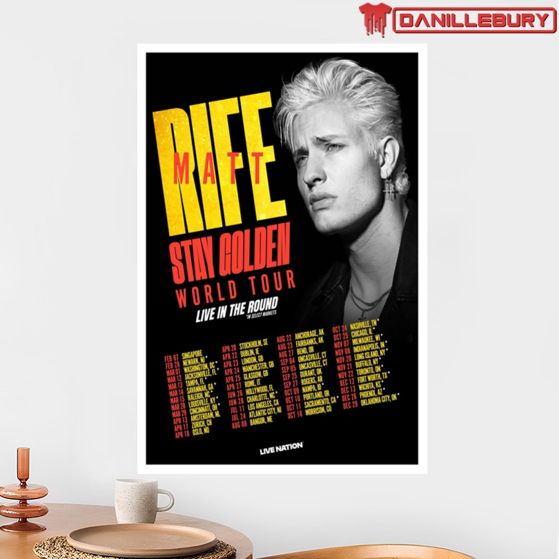 Matt Rife 2026 World Tour Poster - Image 2