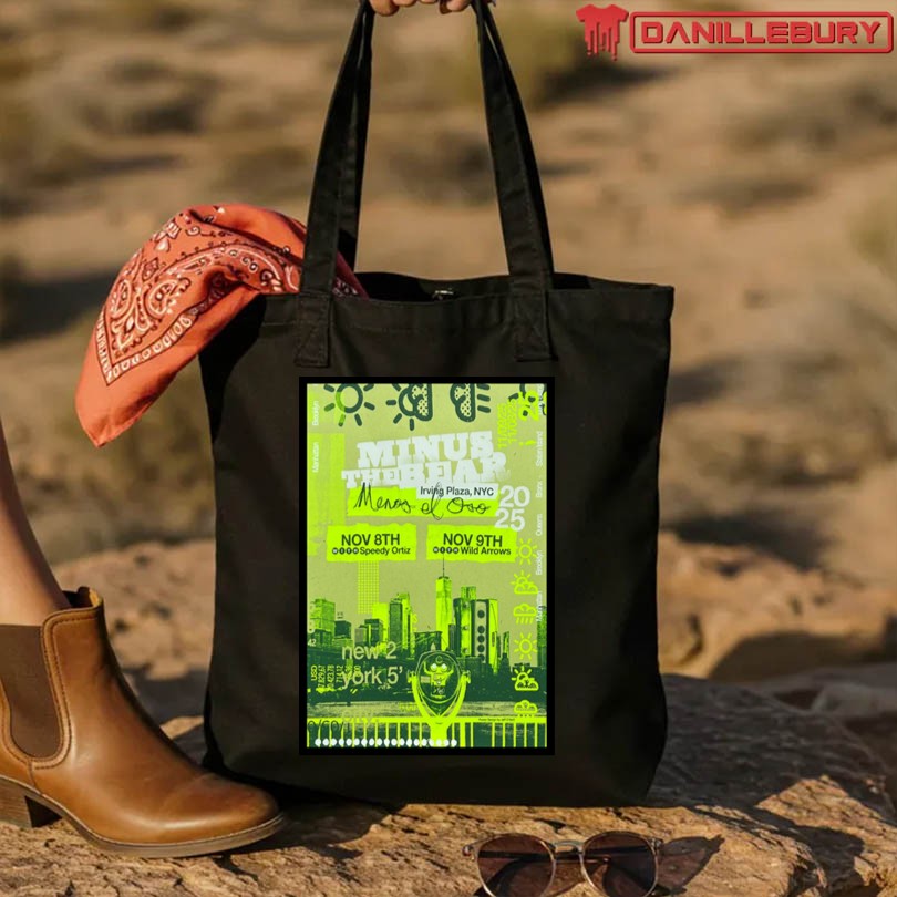 Minus The Bear November 8th-9th 2025 New York City Event Poster - Image 4