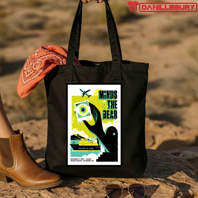 Minus The Bear Roxian Theatre Nov 11 2025 Show Poster - Image 4