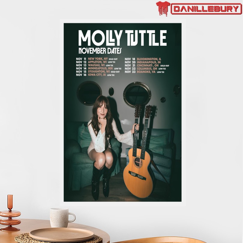 Molly Tuttle November 2025 Tour Dates Poster - Image 2
