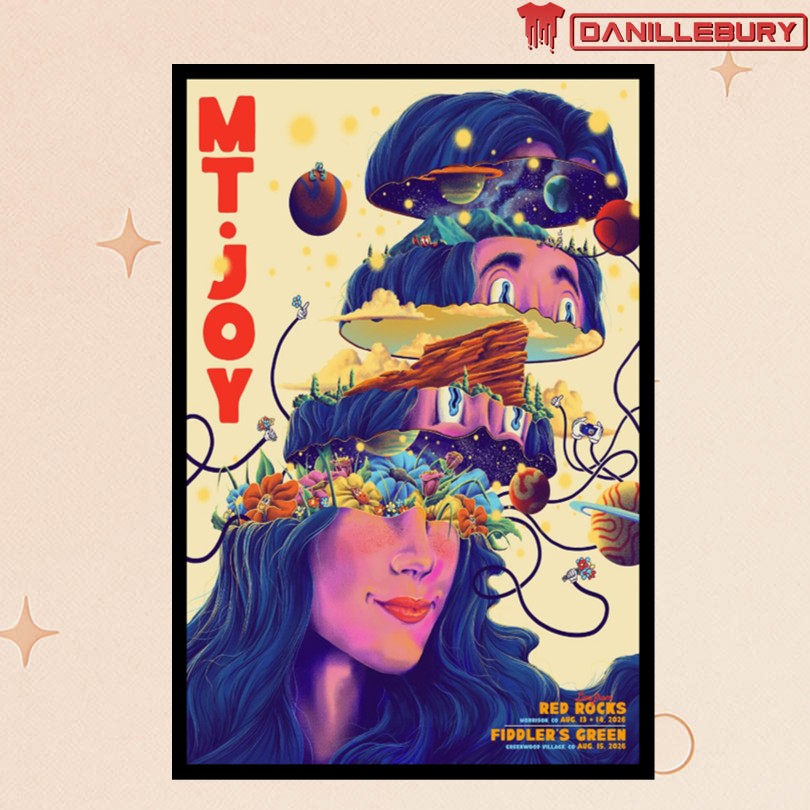 Mt. Joy Red Rock And Fiddler Green August 13-15 2026 Poster