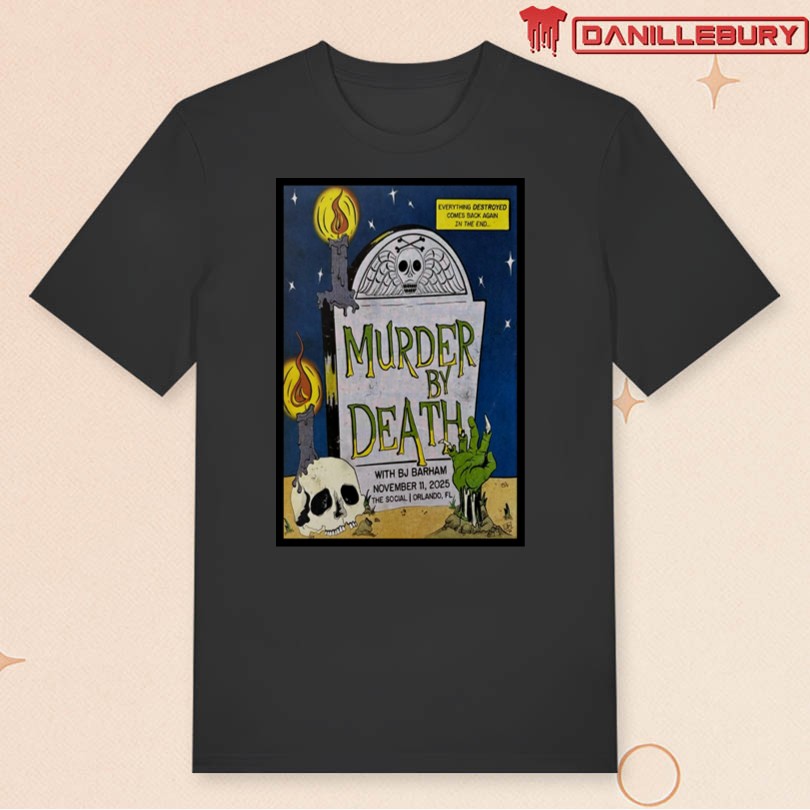 Murder By Death Live at The Social Orlando 2025 Poster - Image 3