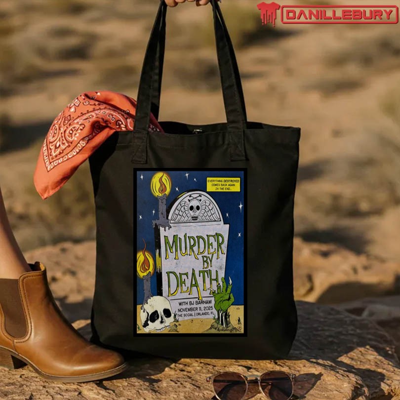 Murder By Death Live at The Social Orlando 2025 Poster - Image 4