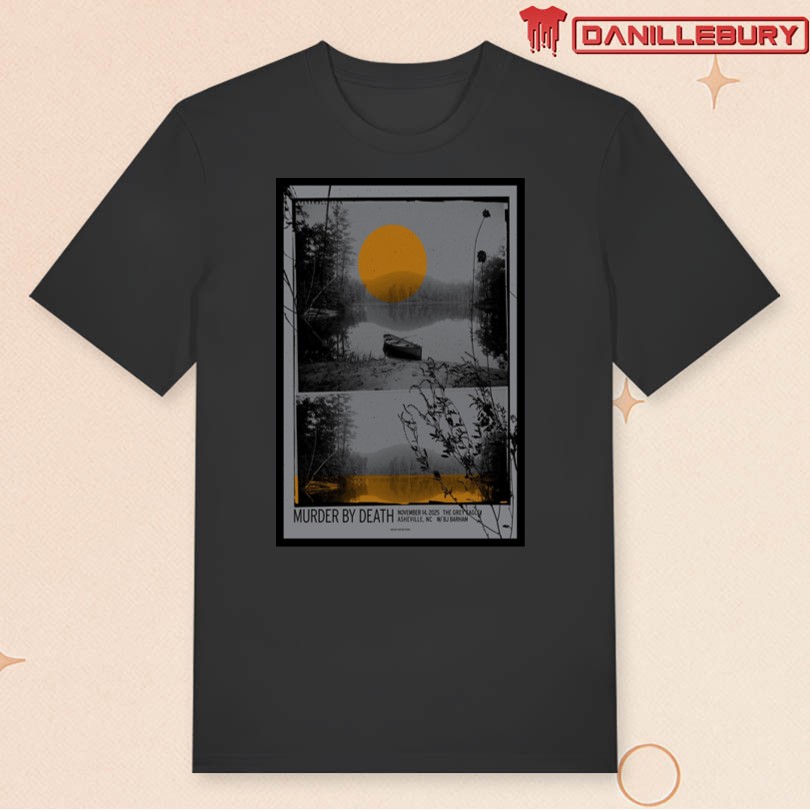 Murder By Death Nov 14 2025 The Grey Eagle Asheville Poster - Image 3