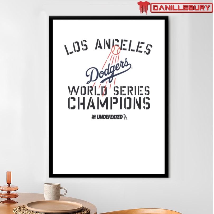 NDEFEATED x Dodgers Stencil Shirt - Image 4