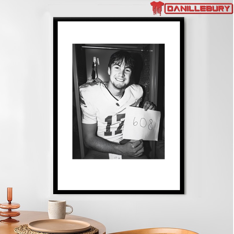 North Texas 608 B&W T-Shirt - Image 4